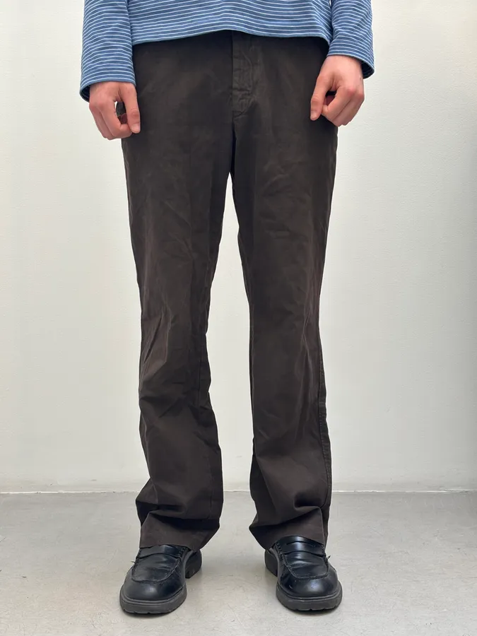 Dries Van Noten Brown Cozy Trousers