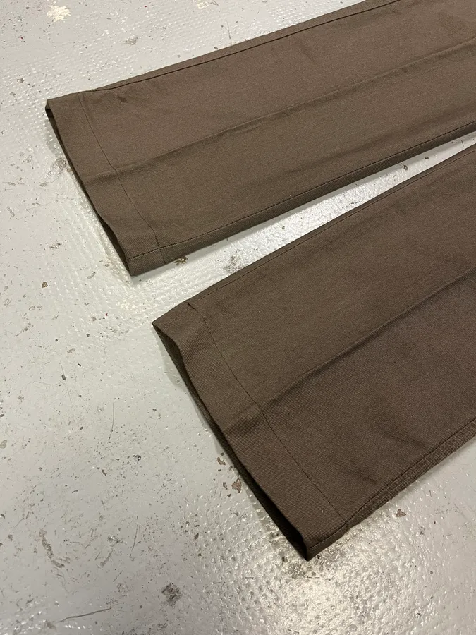 Dries Van Noten Brown Straight Pants - Image 7