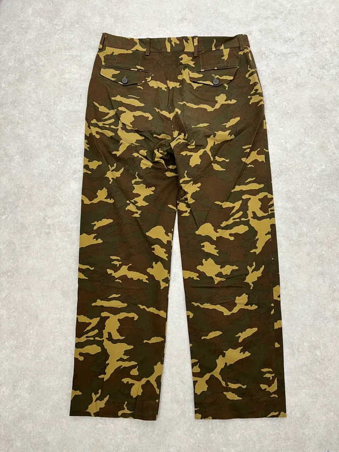 Dries Van Noten Camo Green Pants - Image 8