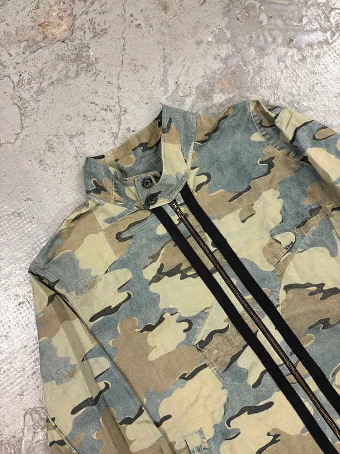 Dries Van Noten Camo Light Military Jacket - Image 5