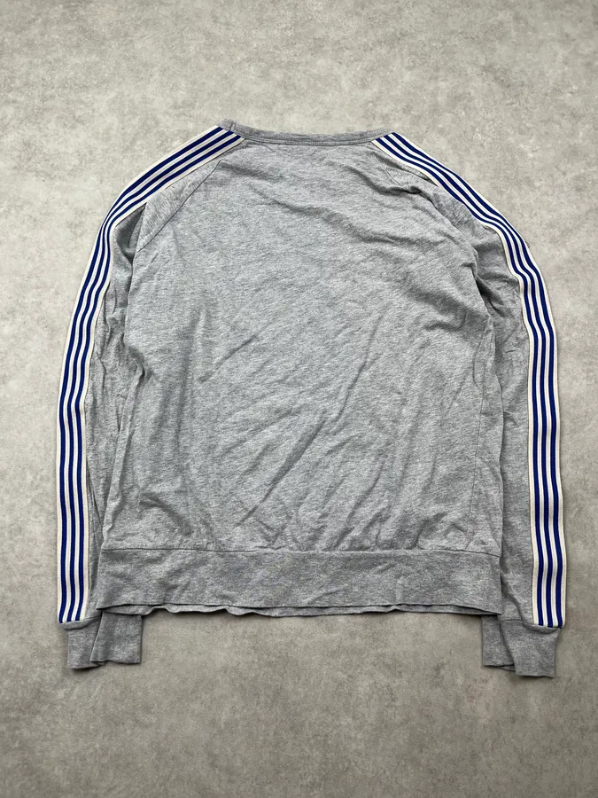 Dries Van Noten Contrast Stripes Grey Longsleeve - Image 7