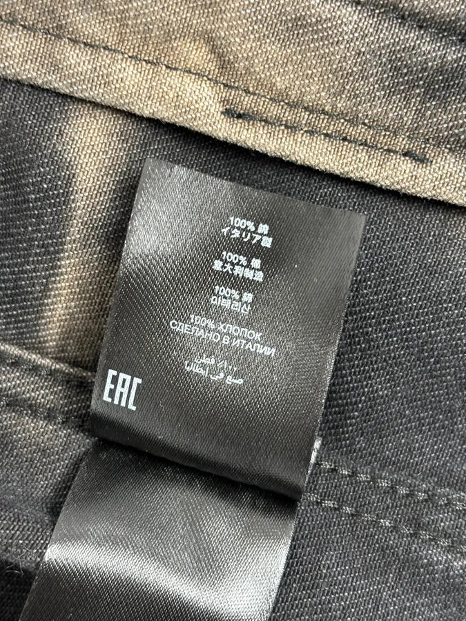 Dries Van Noten Grey Cotton Acid Wash Denim Jacket - Image 14