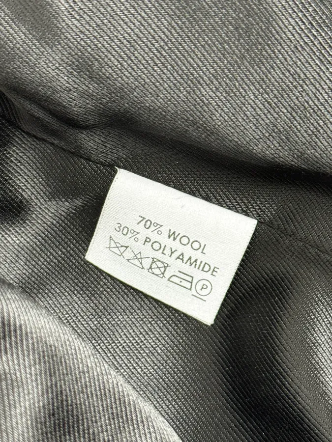 Dries Van Noten Grey Wool Classy Bomber Jacket - Image 9