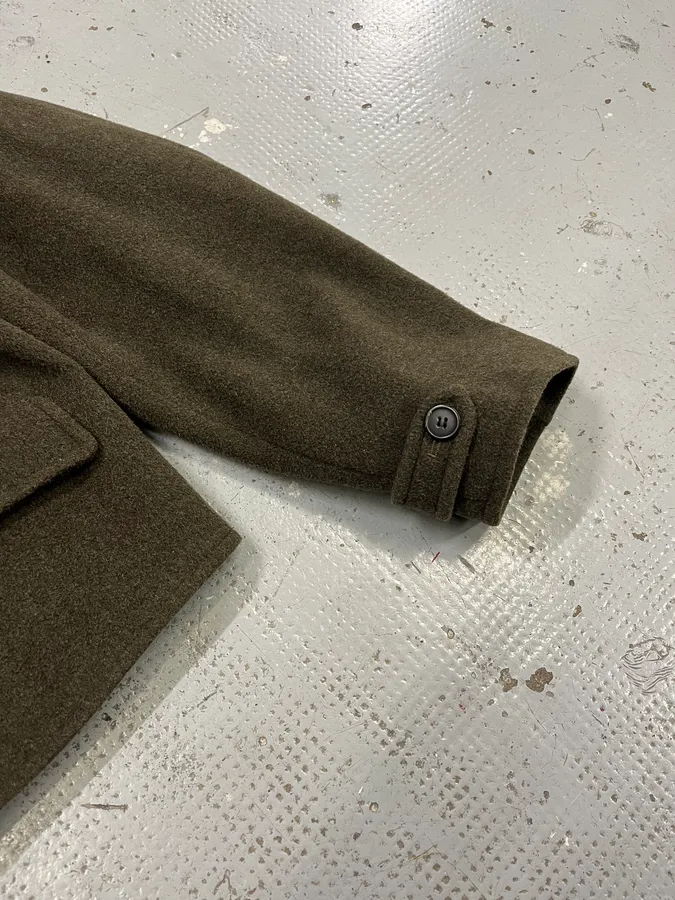 Dries Van Noten Military Green Wool Jacket - Image 6