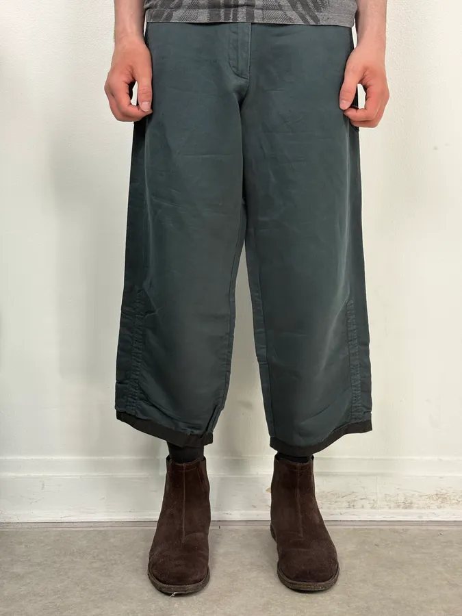 Dries Van Noten Navy Baloon Short Pants
