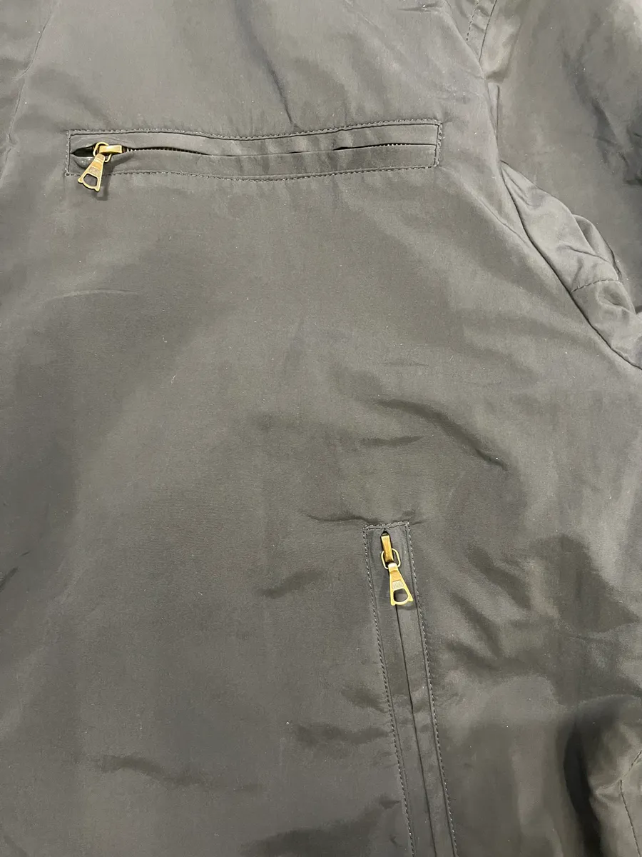 Dries Van Noten Navy Reversible Nylon Bomber Jacket - Image 10