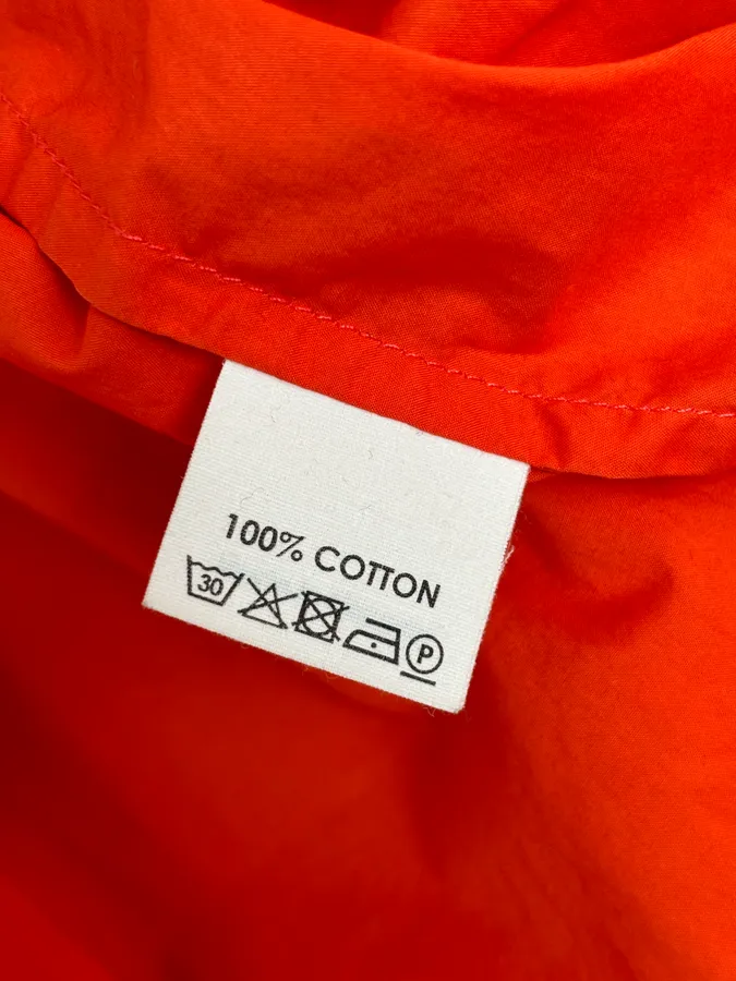 Dries Van Noten Red Striped Sleeve Windbreaker Jacket - Image 10