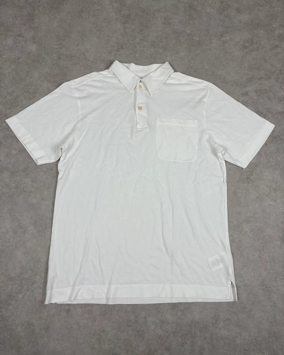 Dries Van Noten White Polo Shirt
