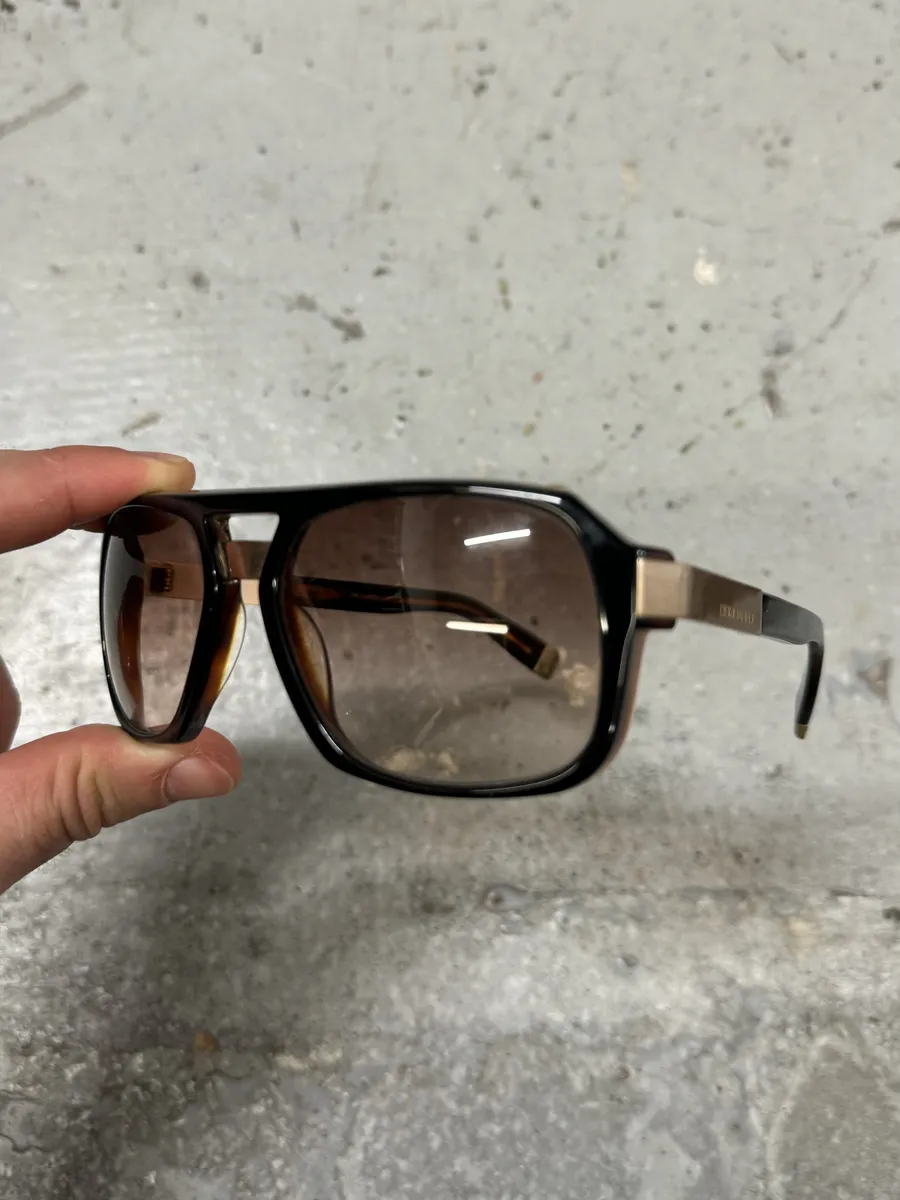 DSquared2 Black Aviator Sunglasses - Image 3