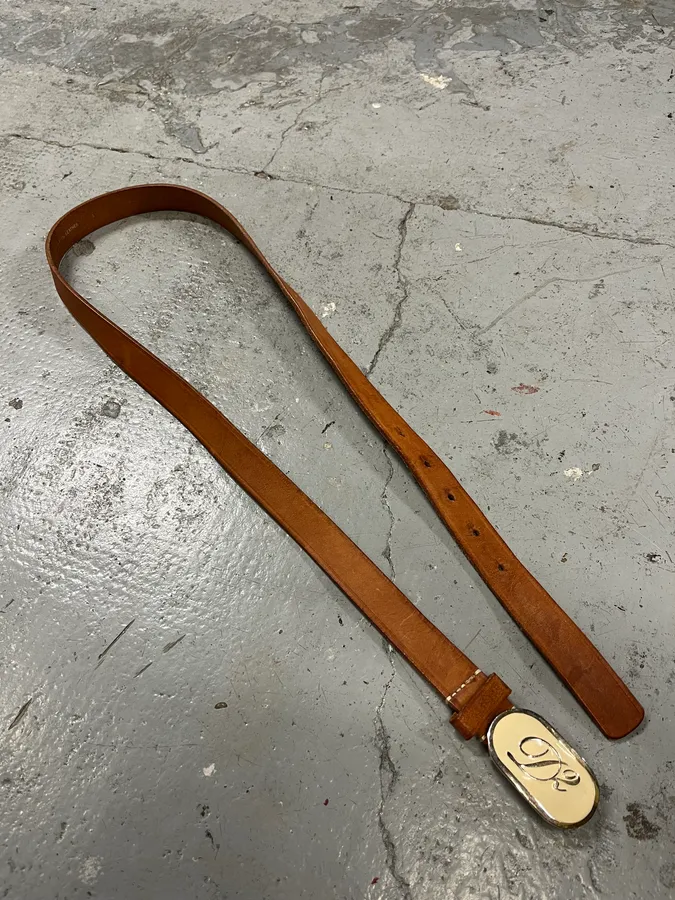 DSquared2 Brown Leather Belt - Image 4