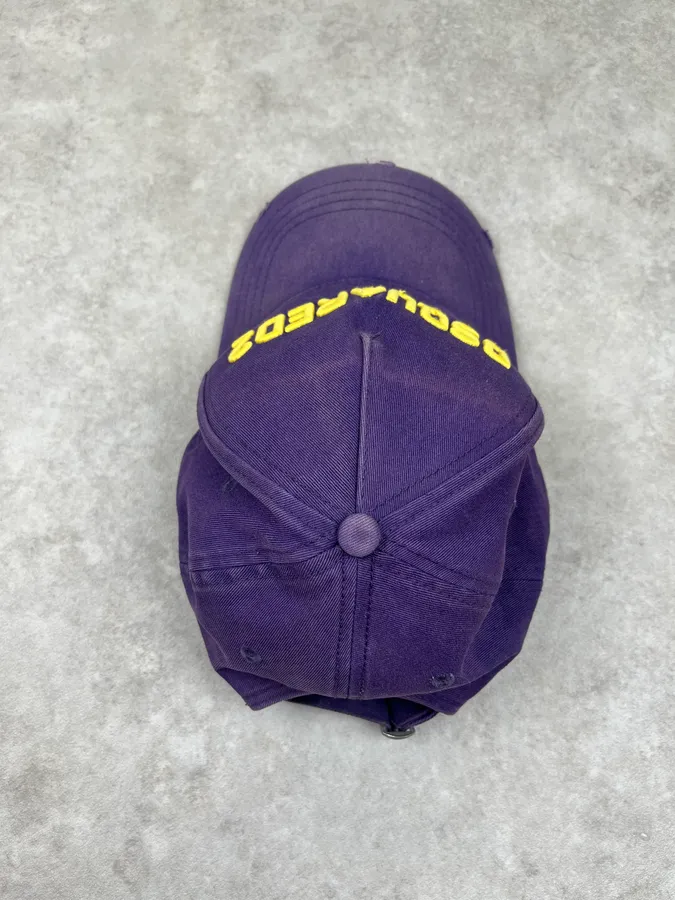 Dsquared2 Propaganda Yellow & Purple Cap - Image 6