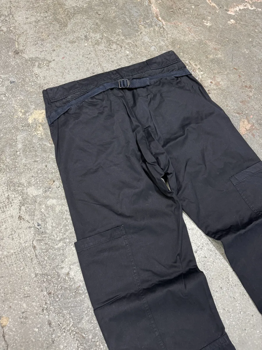 Emporio Armani Navy Cargo Tactical Utility Pants - Image 4