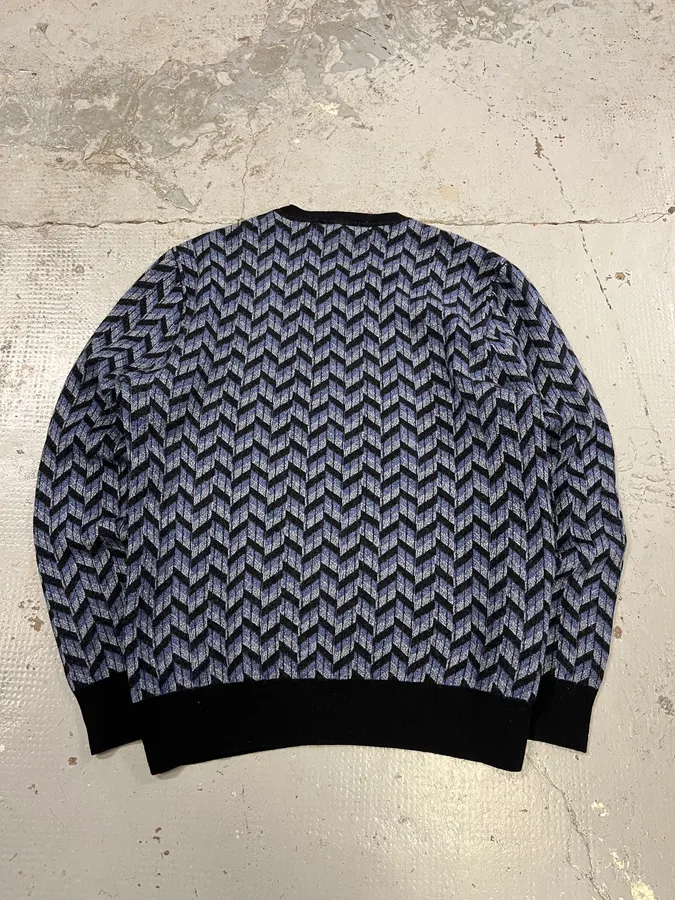 Emporio Armani Navy Cozy Sweater - Image 7