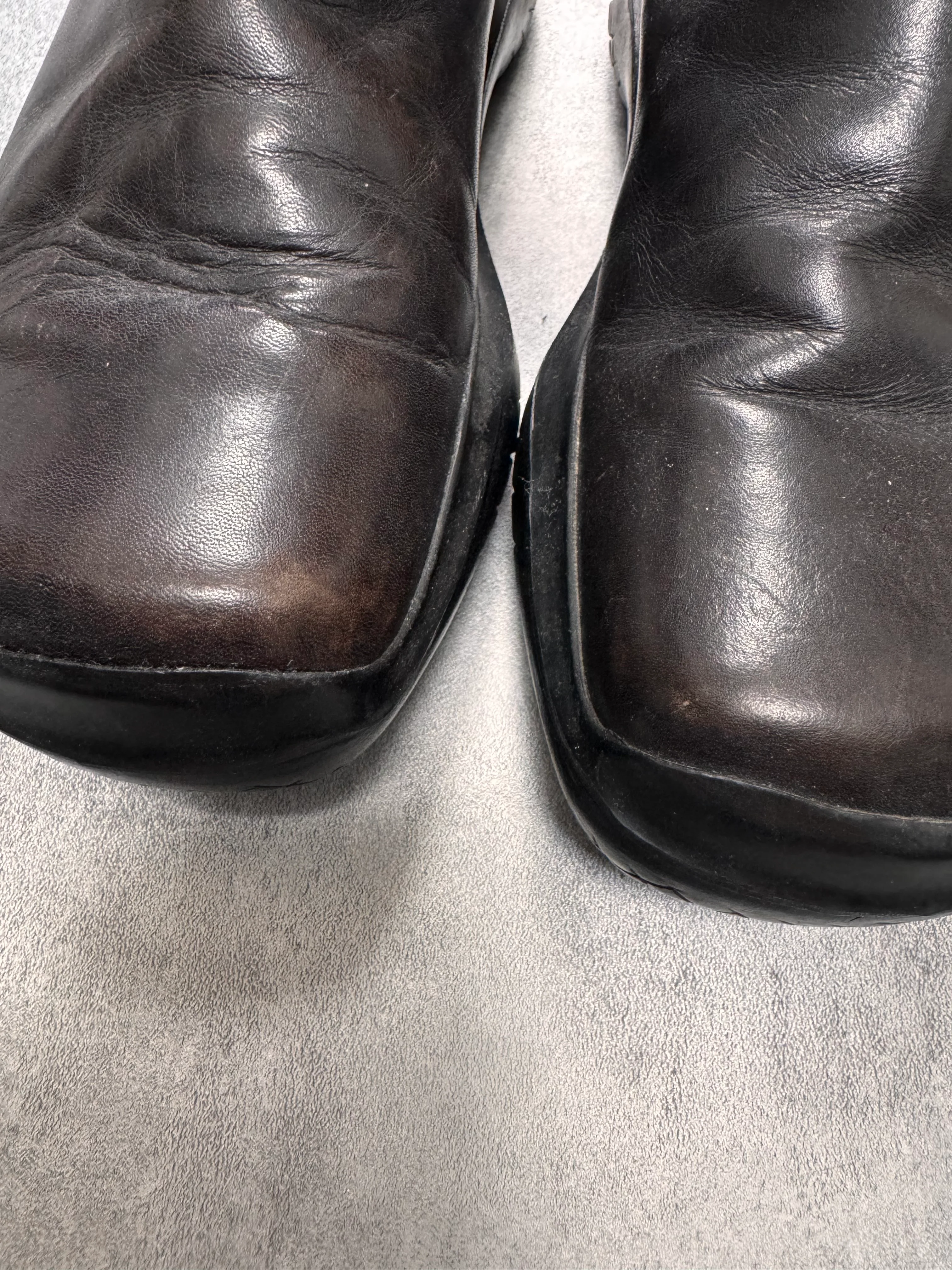 FW1999 Prada Brown Leather Boots - Image 9