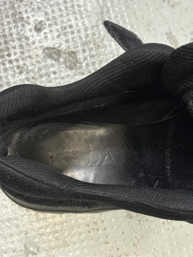 FW1999 Prada Strap Pony Hair Leather Vibram Shoes - Image 11