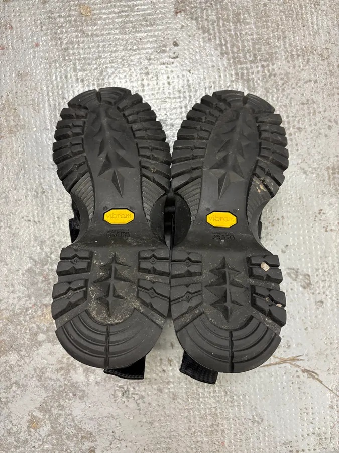 FW1999 Prada Strap Pony Hair Leather Vibram Shoes - Image 8