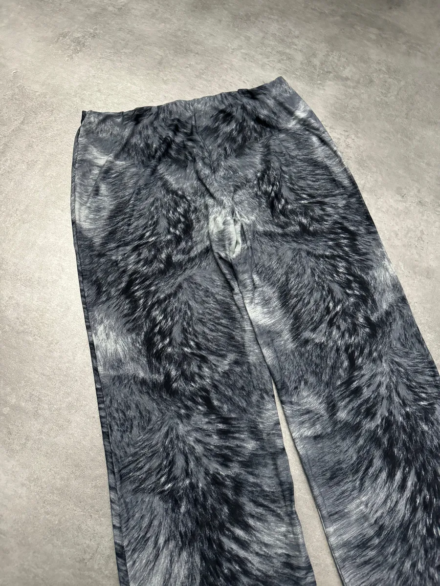 FW1999 Roberto Cavalli Cozy Thighs Fury Cloudy Pants - Image 6