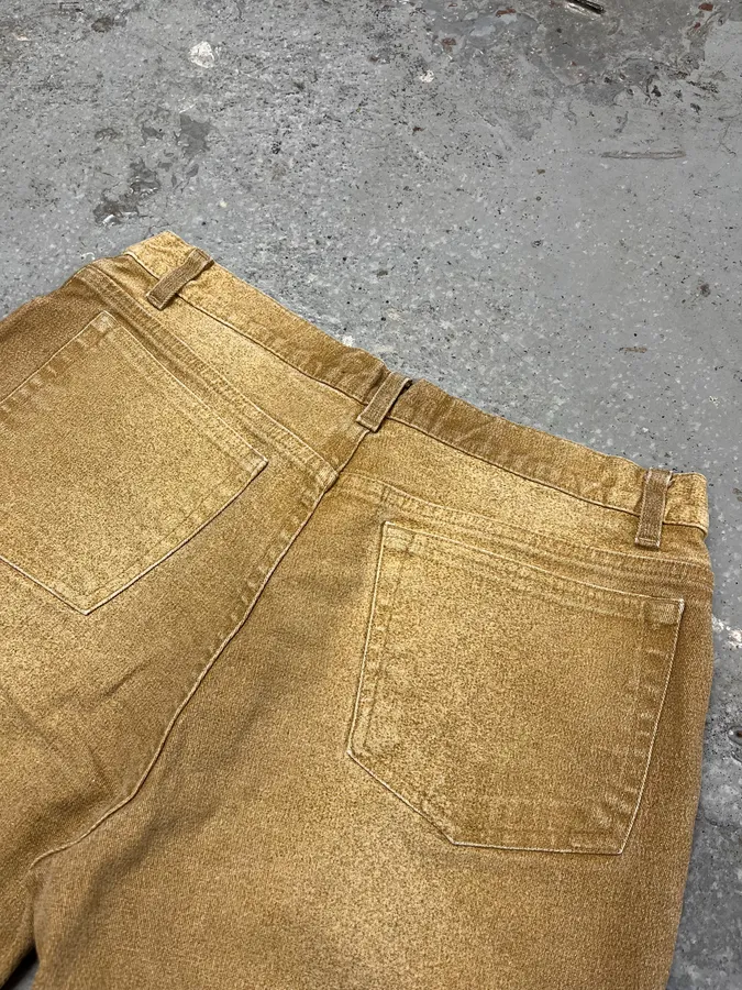 FW1999 Roberto Cavalli Gold Faded Pants - Image 9