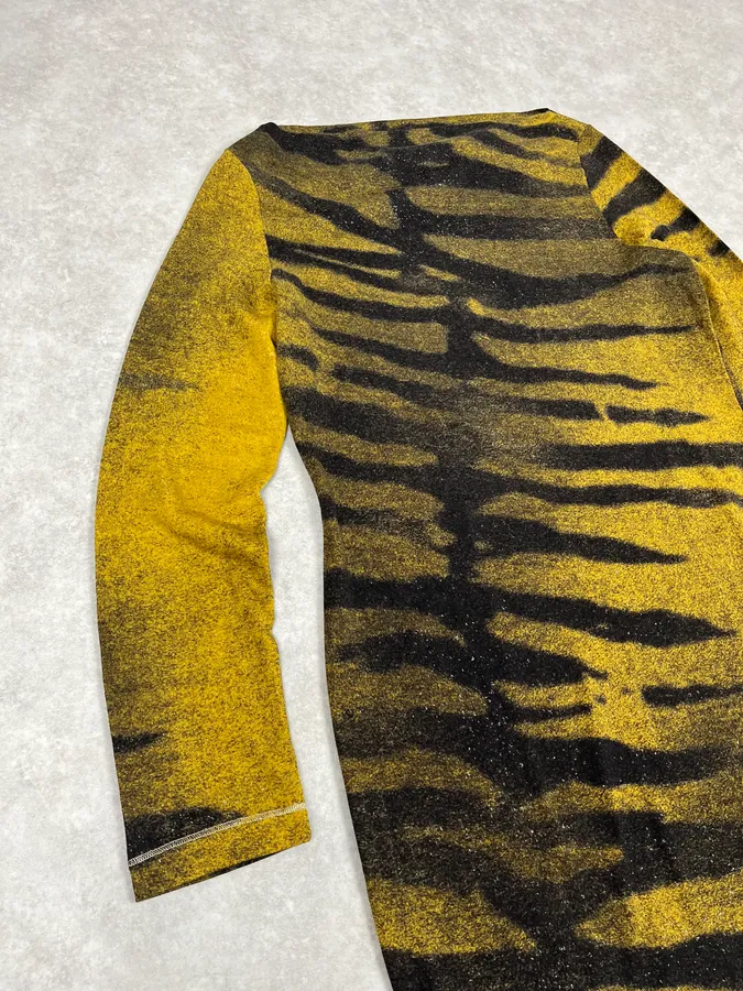 FW2000 Roberto Cavalli Savage Tiger Dress - Image 4