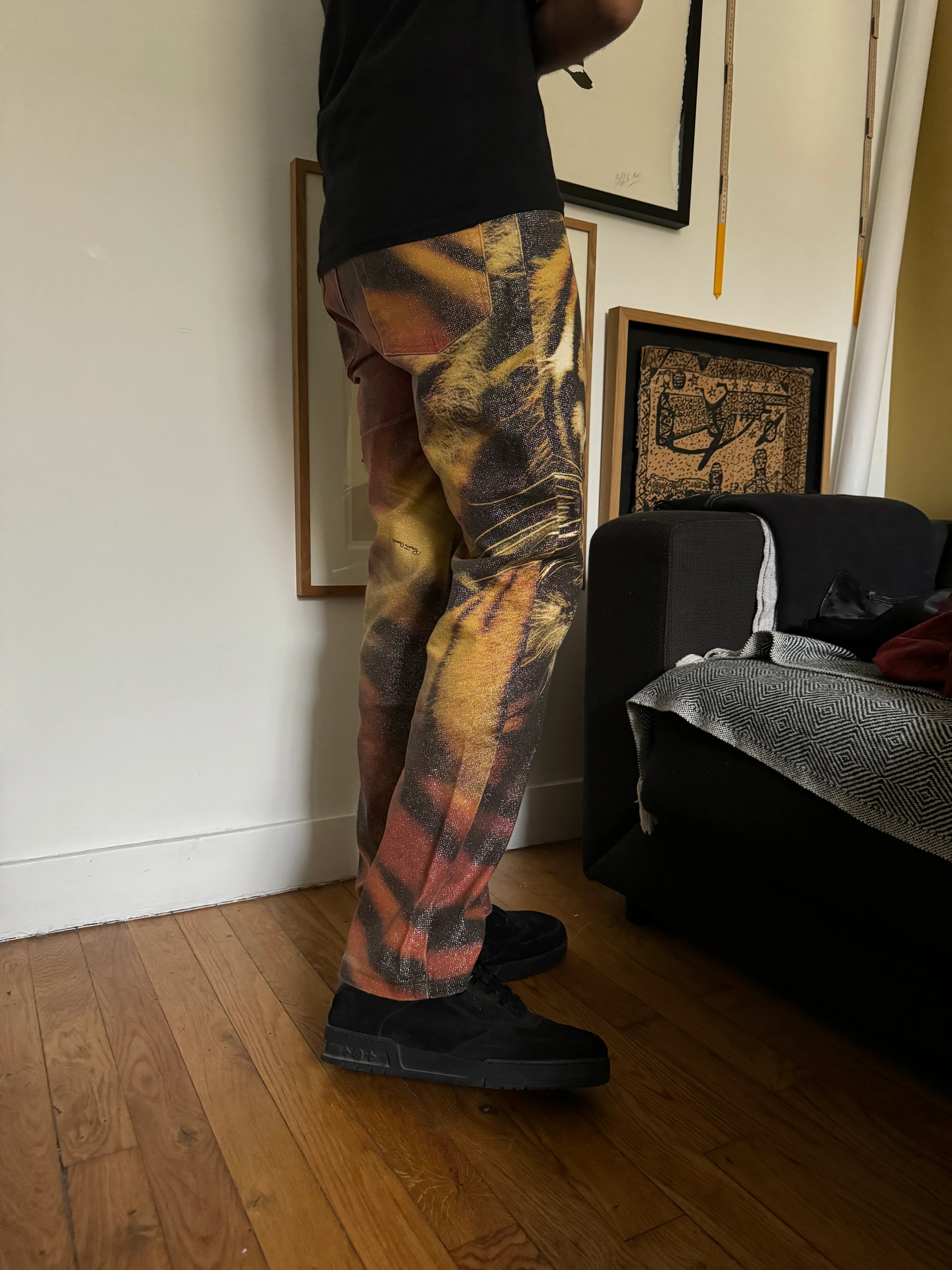 FW2000 Roberto Cavalli Savage Tiger Pants - Image 4