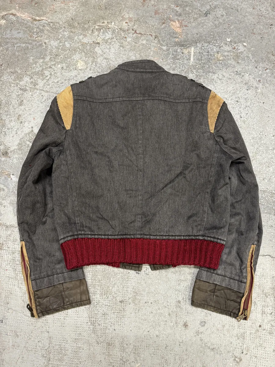 FW2002 Dsquared2 Cotton Cargo Utility Zip Jacket - Image 5