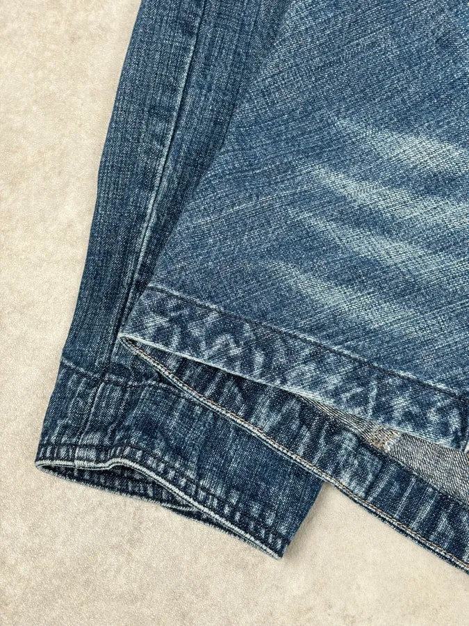 FW2002 Marithé + François Girbaud Blue Faded Light Denim Jacket - Image 12