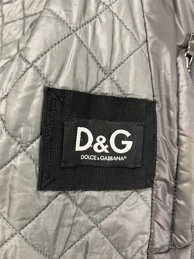 FW2008 Dolce & Gabbana Grey Astro Jacket - Image 13