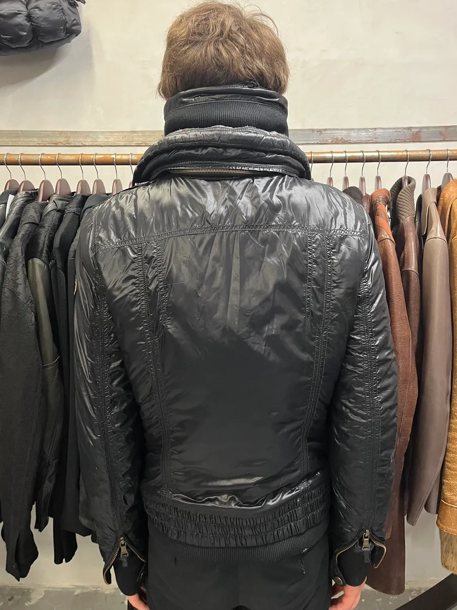 FW2008 Dolce & Gabbana Utility Puffer Black Jacket - Image 3