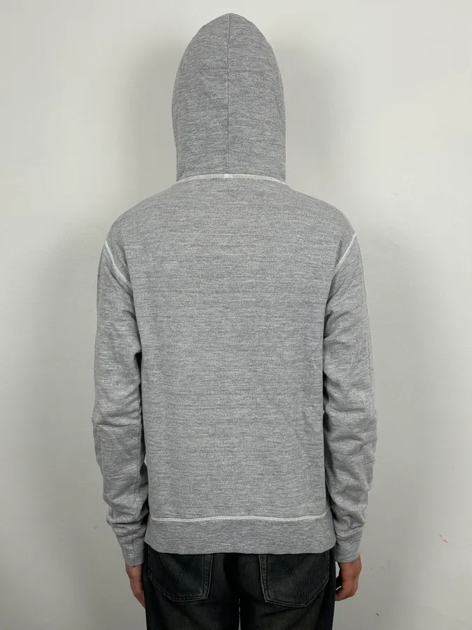 FW2008 Dsquared2 Winter Smoking Grey Hoodie - Image 3