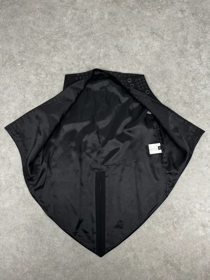 FW2011 Givenchy Black Eyeled Tailcoat Vest by Riccardo Tisci - Image 7
