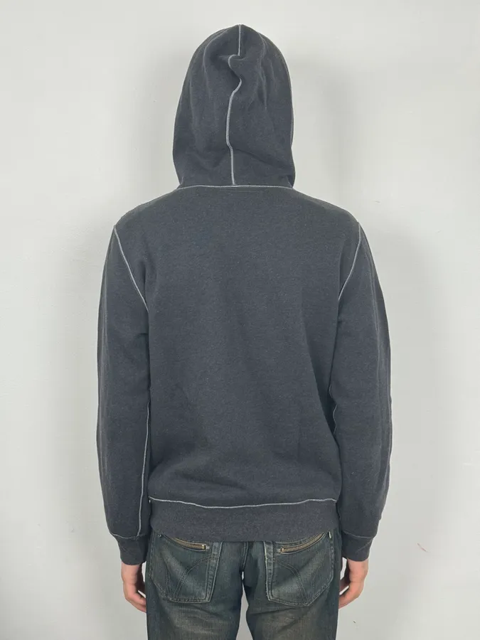 FW2013 Dolce & Gabbana Grey Hooded Sweater - Image 3
