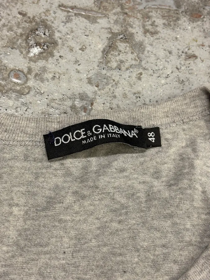 FW2013 Dolce & Gabbana Maria Grey T-Shirt - Image 10