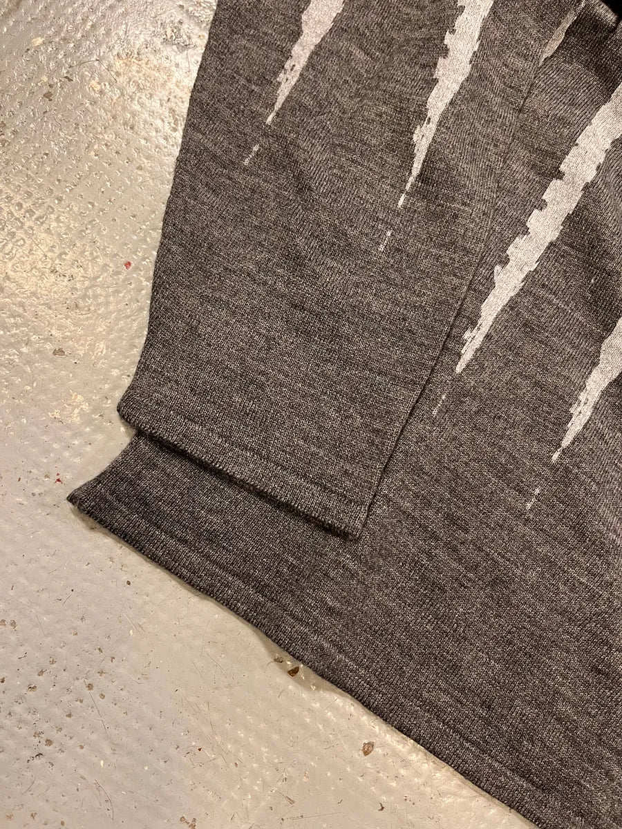 FW2014 Emporio Armani Abstract Skyscrapers Grey Sweater - Image 7