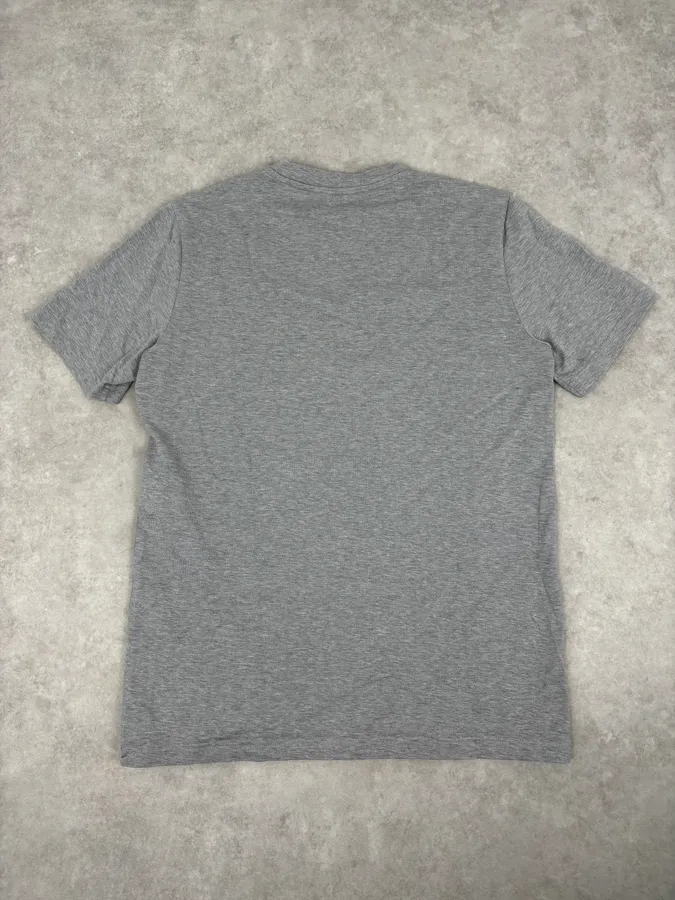 FW2015 Balenciaga Grey Cotton Wolf Graphic T-Shirt - Image 5