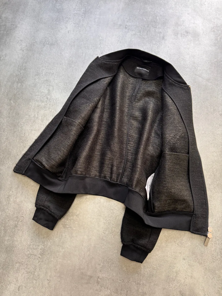 FW2015 Emporio Armani Golden Aura Bomber Jacket - Image 4