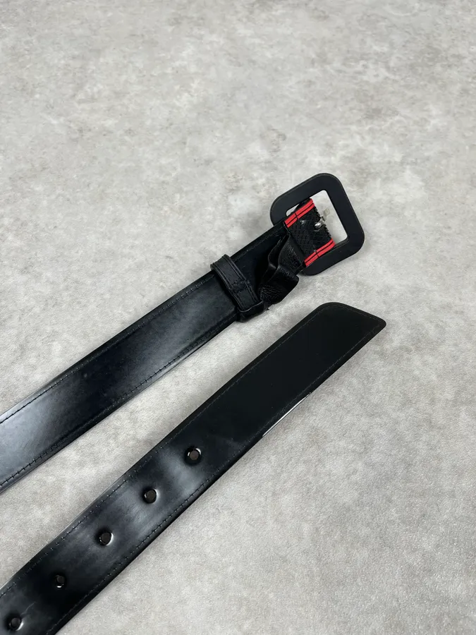 FW2018 Prada Red & Blue Belt - Image 3