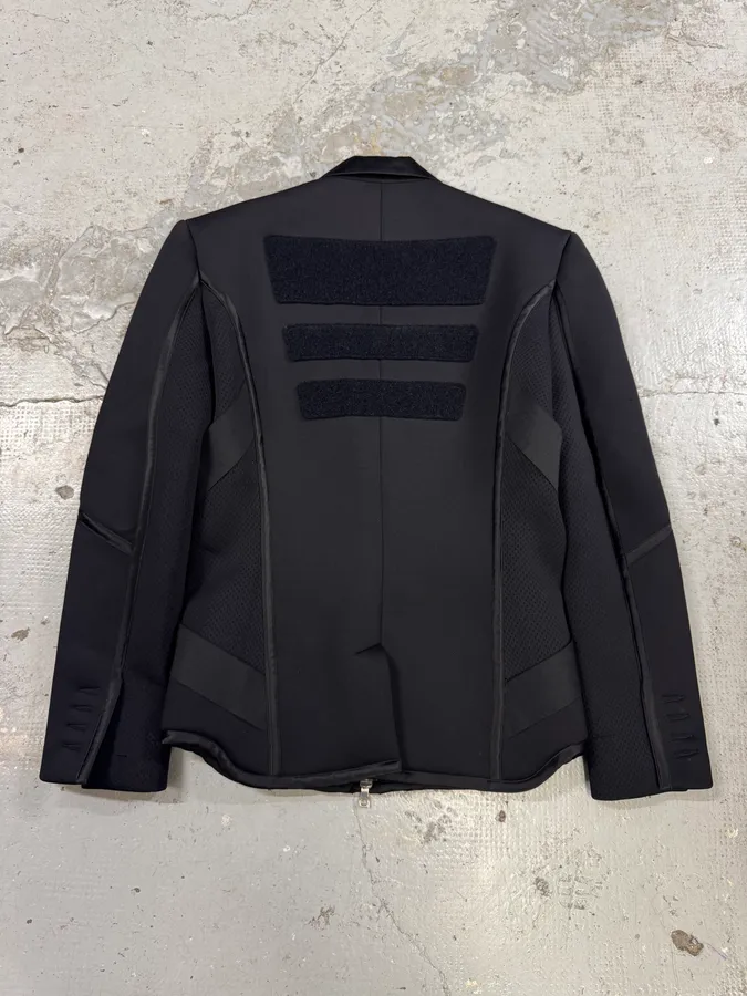 FW2022 Balmain Black Bondage Contemporary Blazer Jacket - Image 5