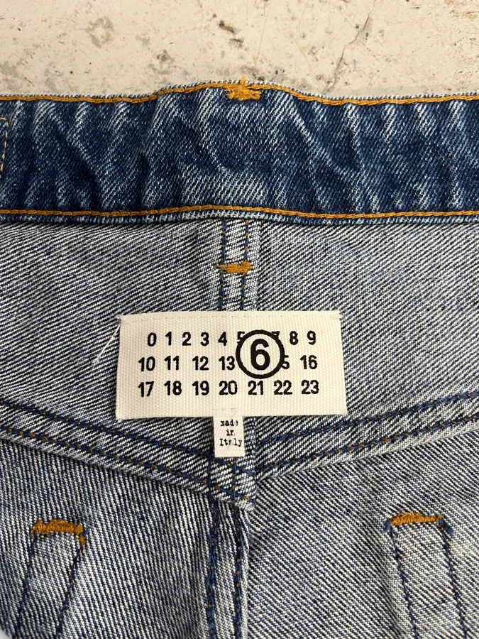 FW2023 Maison Margiela Half Waxed Jeans - Image 10