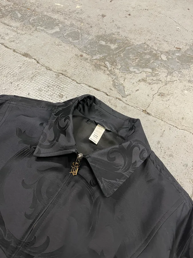 Gianni Versace Black Floral Premium Jacket - Image 5