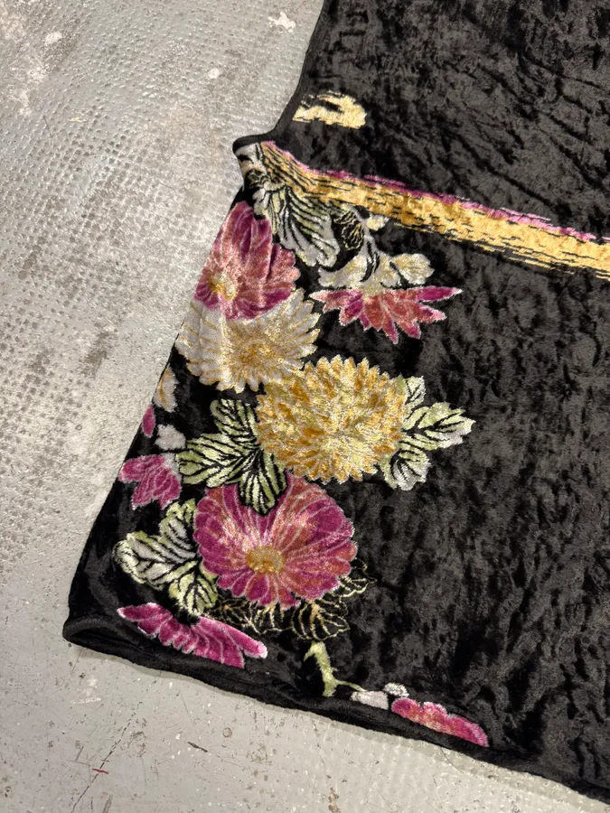 Giorgio Armani Flowers Velvet Tank Top - Image 4