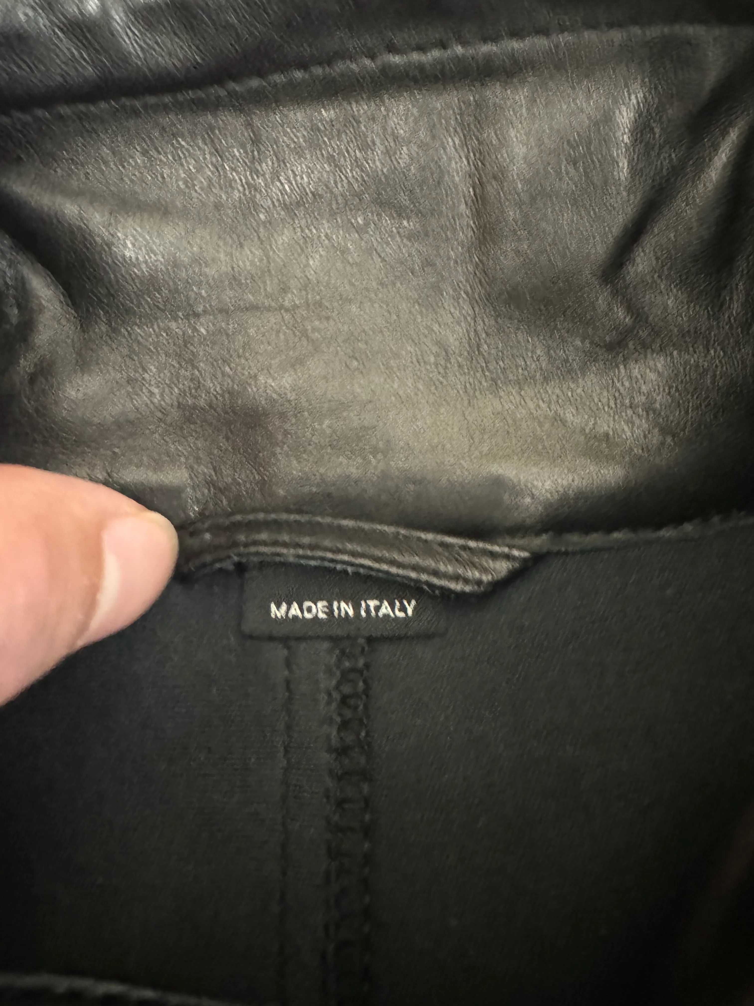 Giorgio Armani Imperial Leather Trench (M) - Image 5