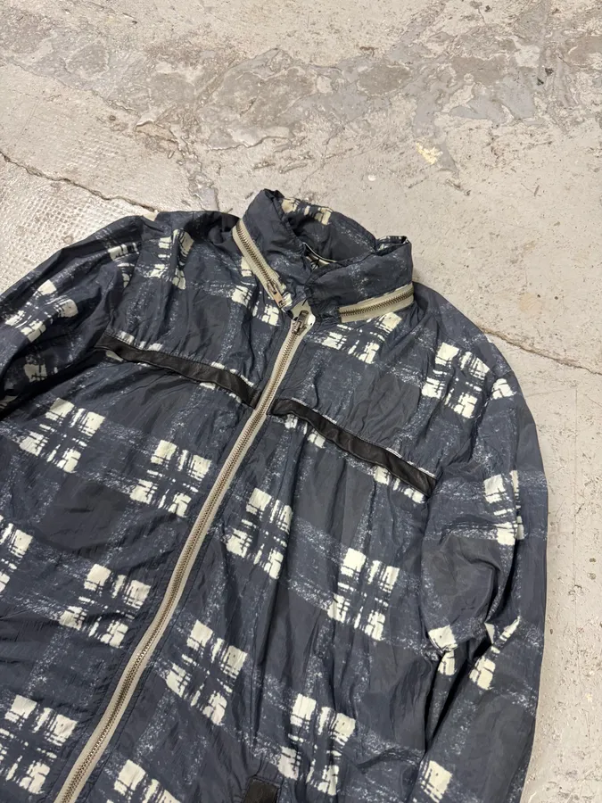 Giorgio Brato Blue Tartan Jacket - Image 4