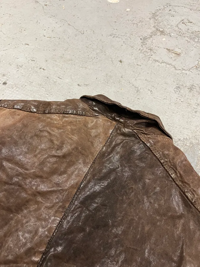 Giorgio Brato Brown Premium Leather Jacket - Image 7