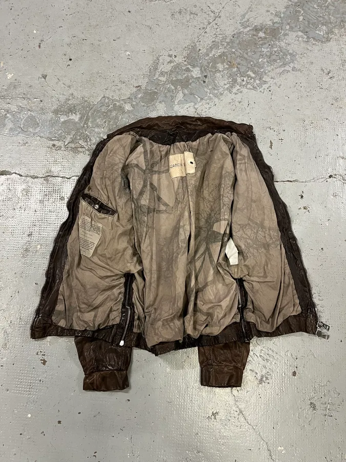 Giorgio Brato Brown Premium Leather Jacket - Image 9