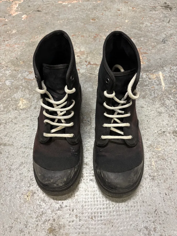 Givenchy Black Canvas Shoes by Riccardo Tisci - Image 2