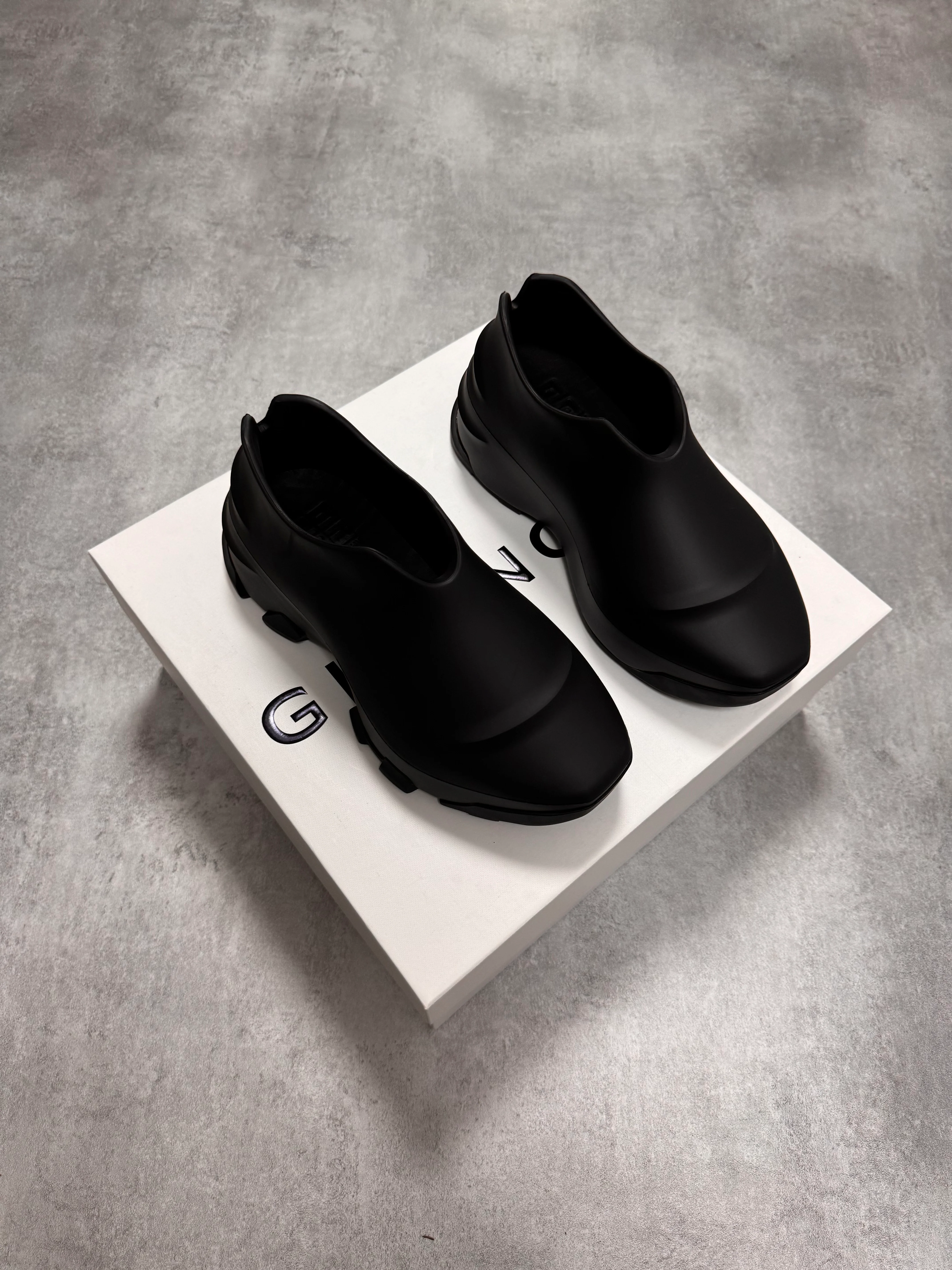 Givenchy Black Mallow Rubber Sneakers - Image 8
