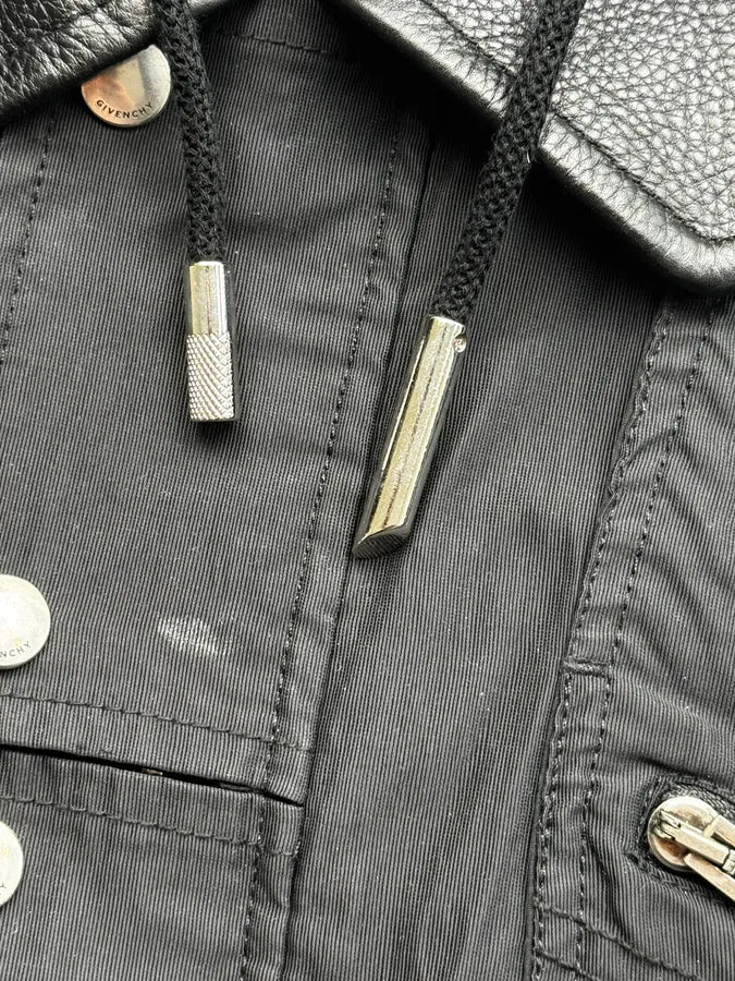 Givenchy Black Multi-Pocket Flight Bomber Jacket - Image 10