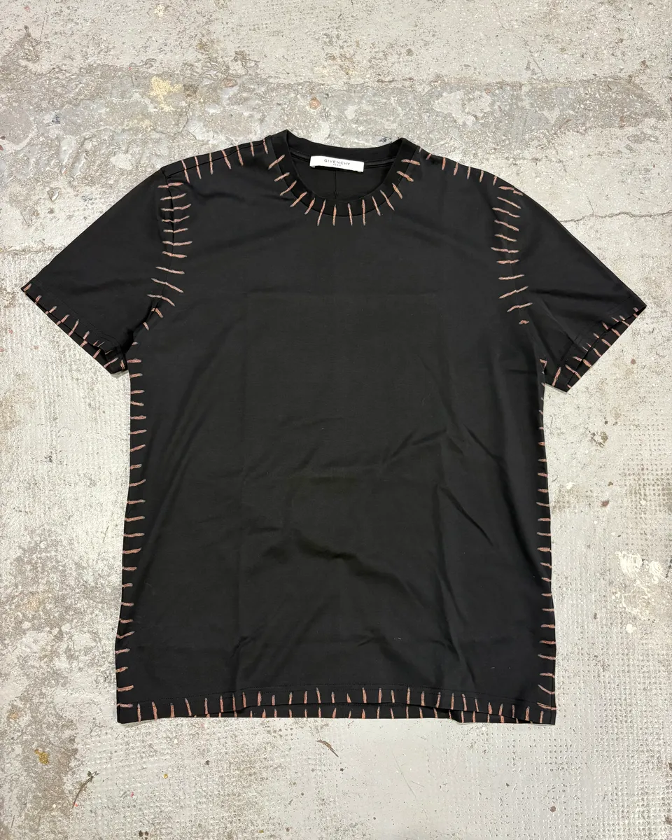 Givenchy Black Striped Tshirt