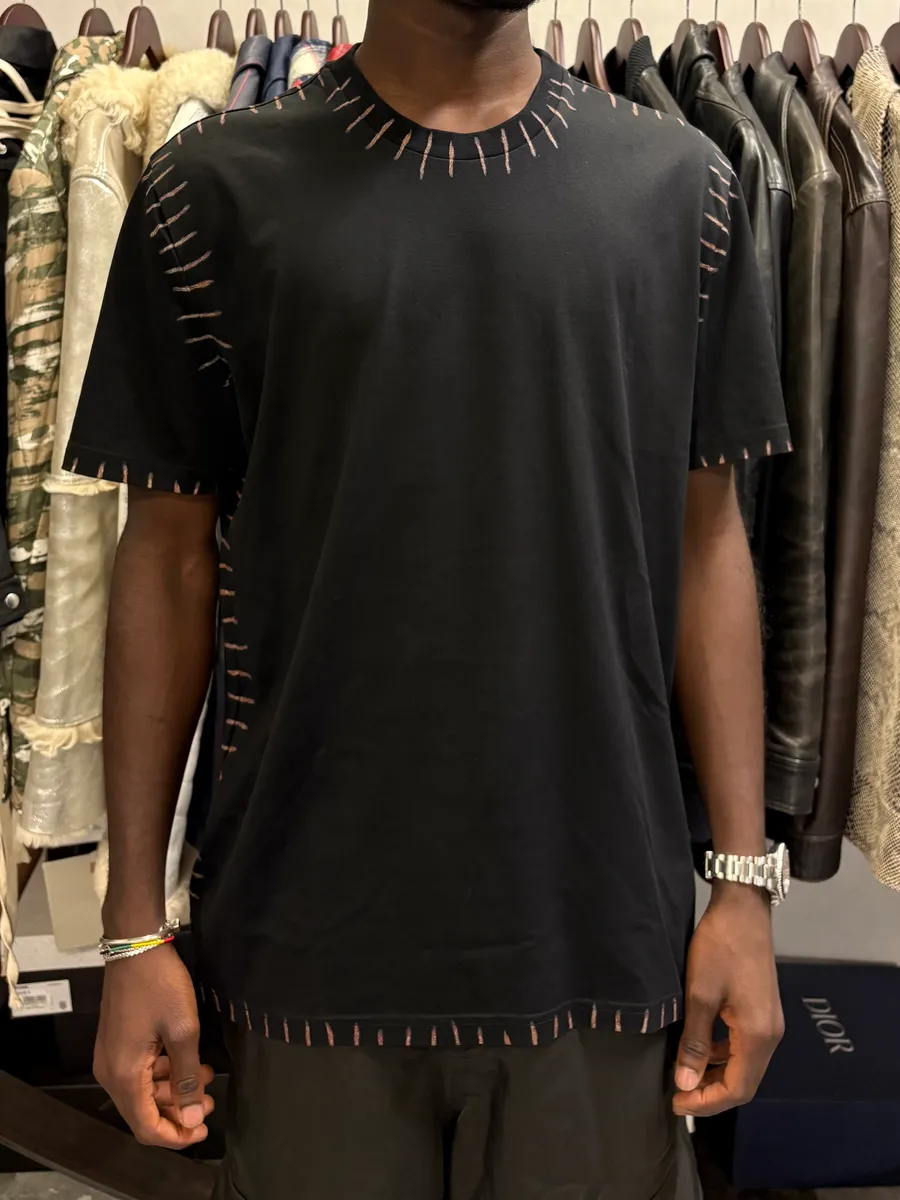 Givenchy Black Striped Tshirt - Image 2