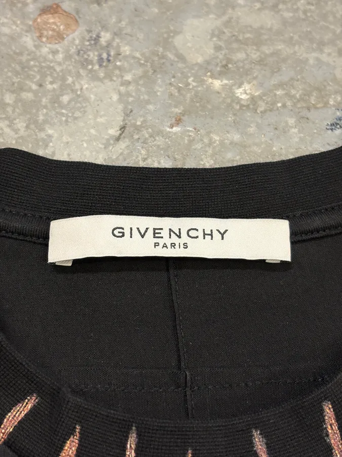 Givenchy Black Striped Tshirt - Image 7